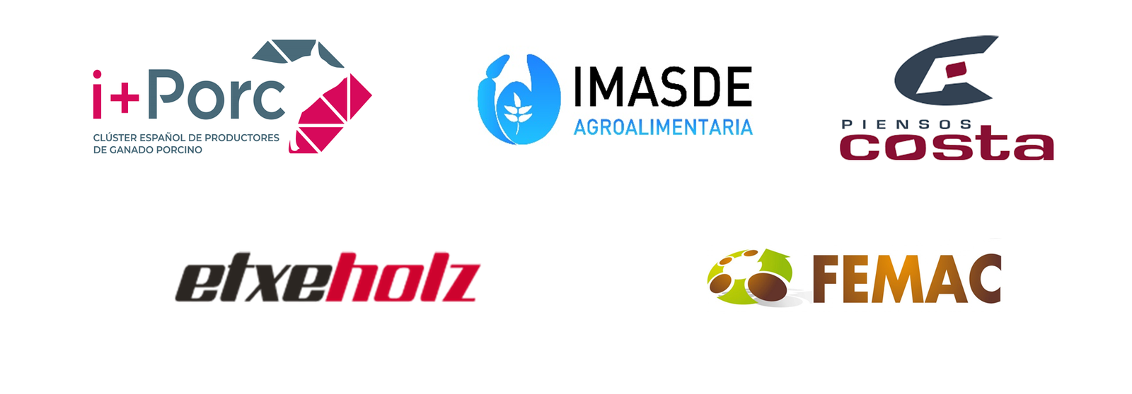 Logotipos de financiación y socios del proyecto Aprobado Arrobadera 4.0