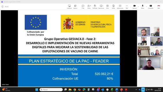Logotipos de financiación y socios del proyecto GO GESVAC 4.0 – Fase 2