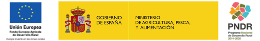 Logotipos de financiación y socios del proyecto GO GESVAC 4.0